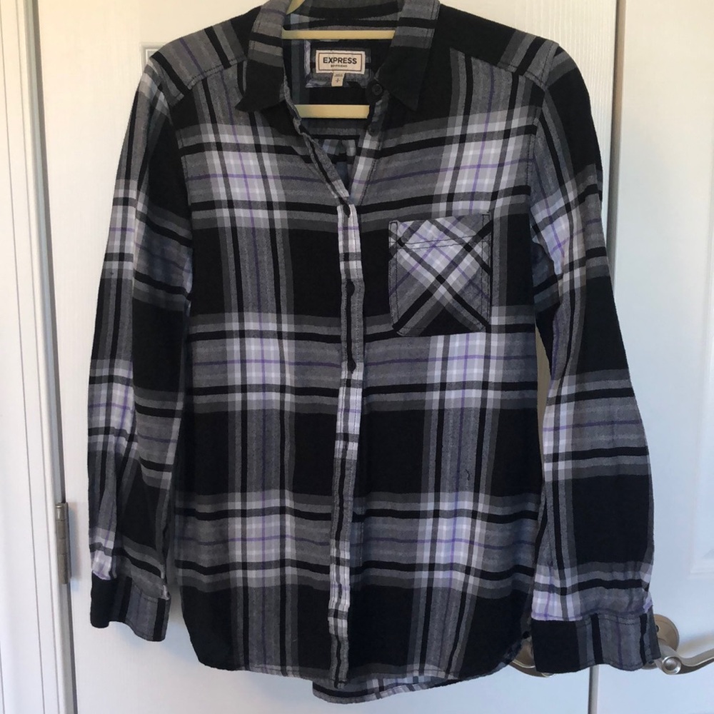Express light weight flannel shirt